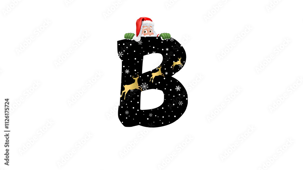 Fototapeta premium B-Chrismas