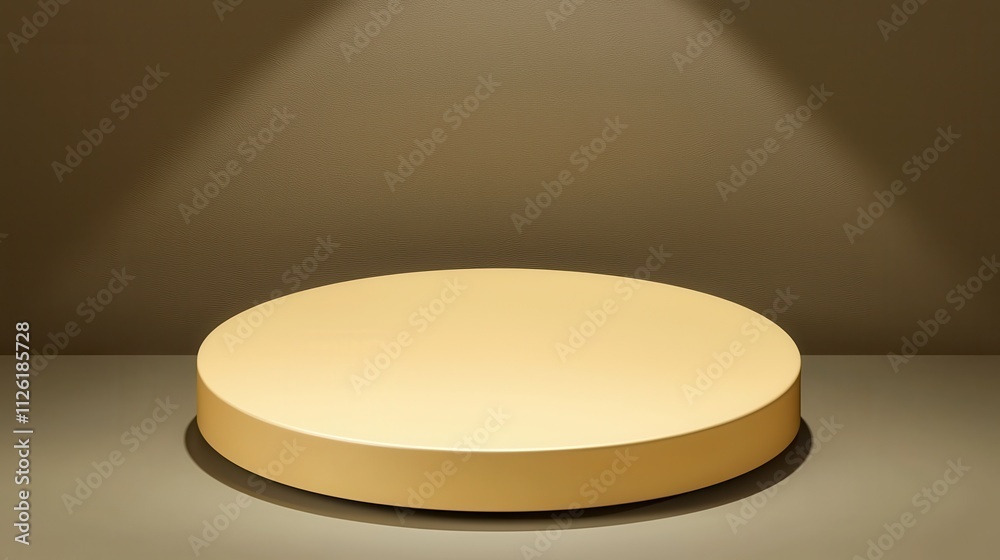 Showcase event round display platform minimalist space studio setting product presentation concept Showcase event round display platform minimalist space studio setting product presentation concept