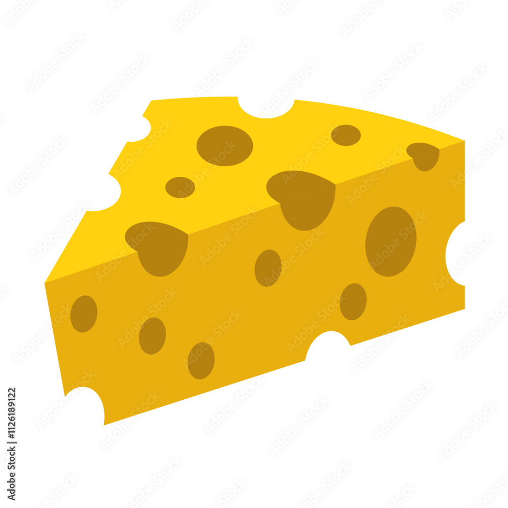 Cheese Slices Illustration