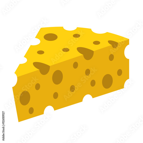 Cheese Slices Illustration