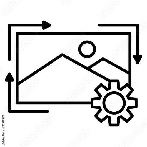 image processing icon