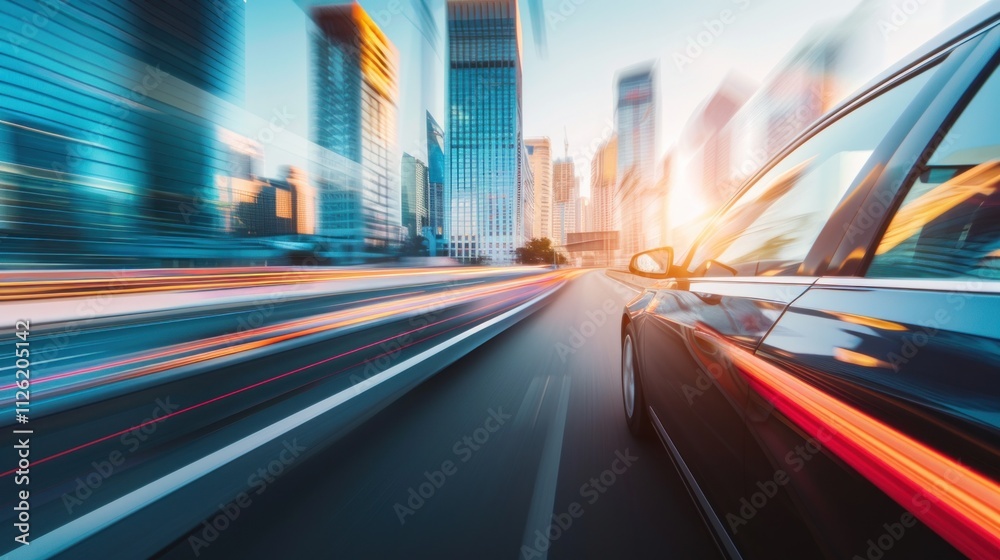 Cityscape Speed Motion Blur Cityscape Speed Motion Blur