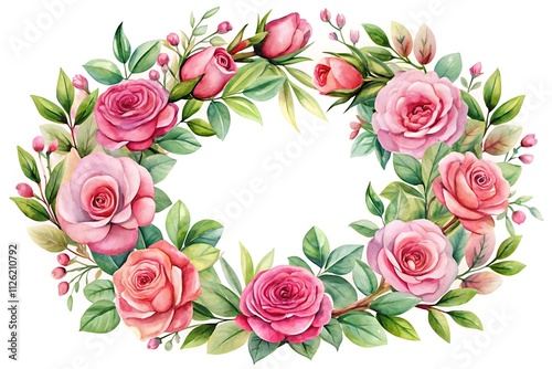 Rose Day Background - Romantic Floral Design with Beautiful Roses