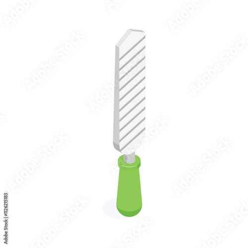 Take a look at this amazing icon of chisel tool in modern style
