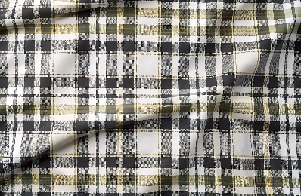 Black tartan check background Black tartan check background