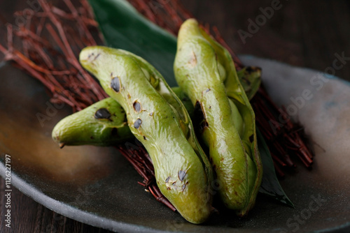 Grilled Broad Beans photo