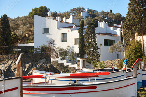 Mediterranean coast. Portlligat. Dali house. Costa Brava, Girona. Catalonia, Spain