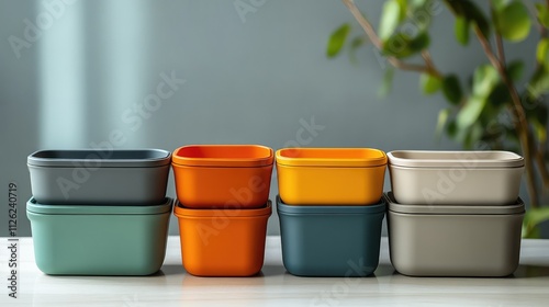 Eco-Friendly Minimal Food Containers photo