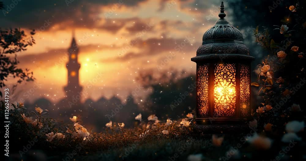 Ramadhan Turkish Lantern in 4K Ramadhan Turkish Lantern in 4K