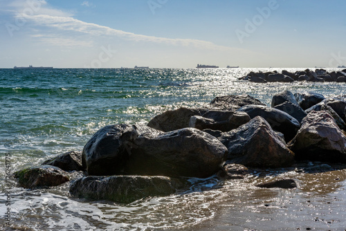 Fototapeta Naklejka Na Ścianę i Meble -  Beach at Skagen in Denmark