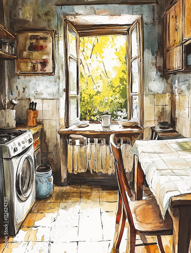 Cozy kitchen