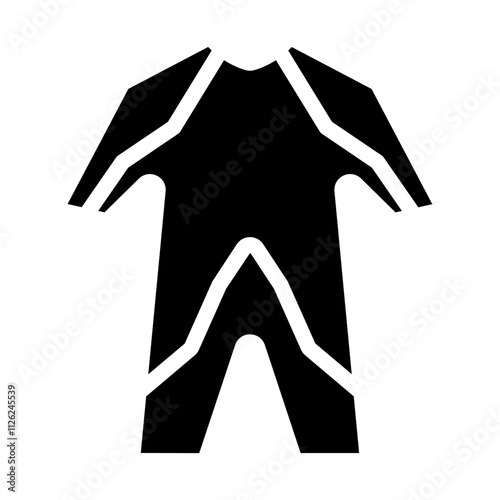 Diving Suit Solid Icon