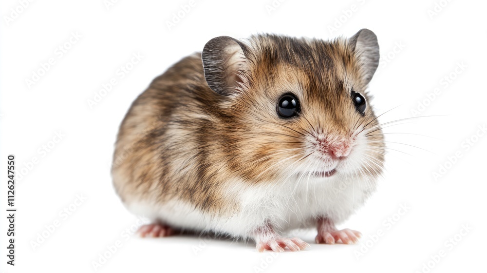 Close-up Portrait of a Curious Dwarf Hamster Close-up Portrait of a Curious Dwarf Hamster