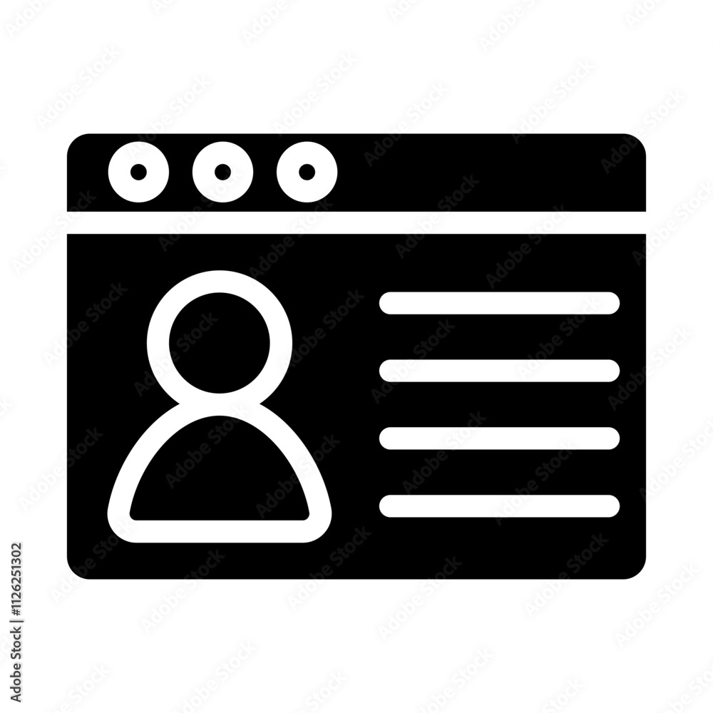 Target Research Solid Icon Target Research Solid Icon