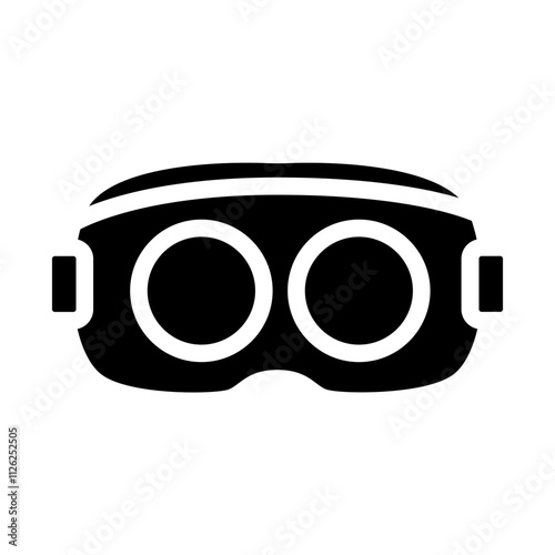 Movie Vr Solid icon