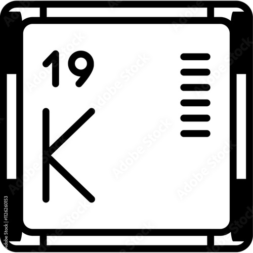 Potassium Icon