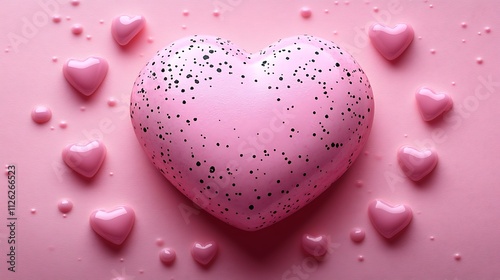 A card that embraces minimalism: the center panel flush with a smooth pastel tone—perhaps a quiet blush—sits empty, awaiting heartfelt inscriptions. Softly blending into a white background,