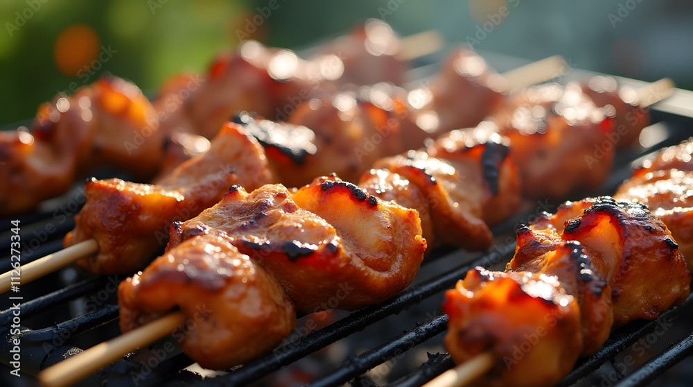 Delicious Grilled Chicken Skewers Delicious Grilled Chicken Skewers
