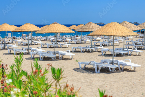 Fototapeta Naklejka Na Ścianę i Meble -  Beautiful Turkish Riviera near Tekirova. Kemer,Turkey