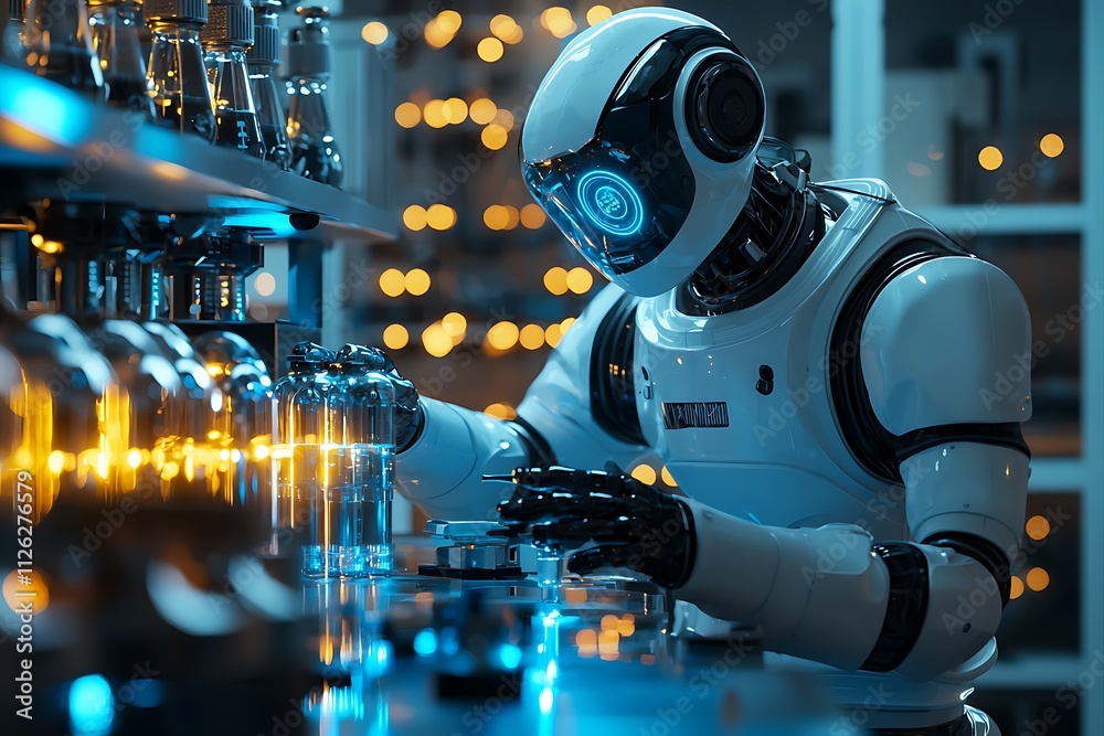 Robot Conducts Experiments in Lab Precisely Robot Conducts Experiments in Lab Precisely