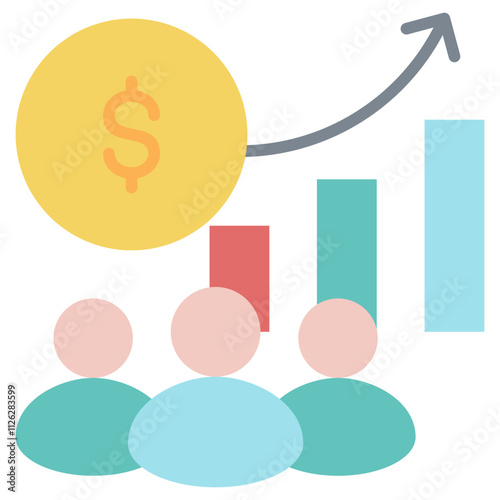 Sales Agent Flat Icon