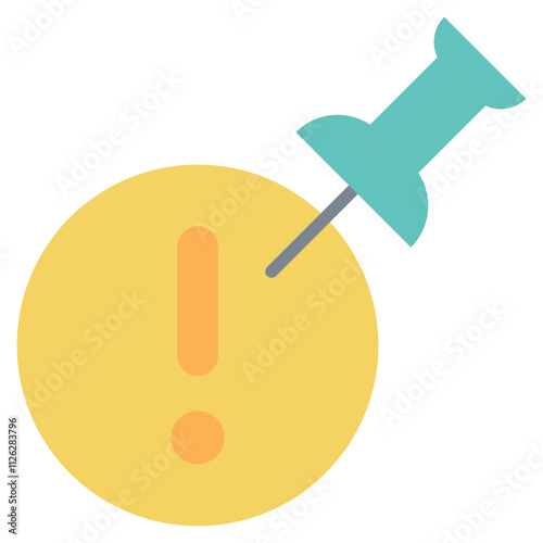 Important Flat Icon