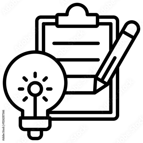 Planning Outline Icon