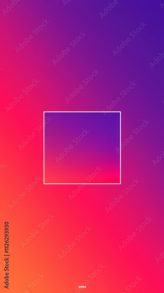 Abstract Gradient Background with Minimalist Frame Abstract Gradient Background with Minimalist Frame