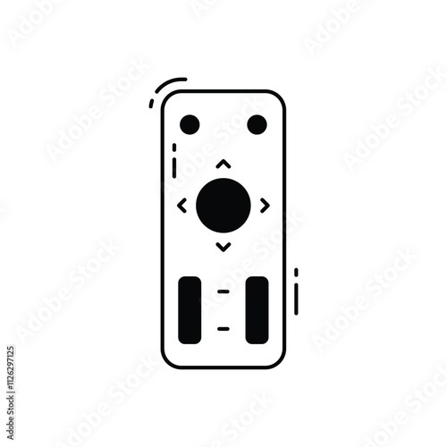 Remote control vector icon