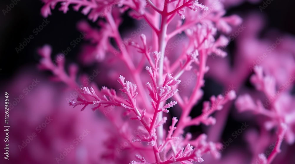 Pink Frost Plant Closeup, Pink Frost Plant Closeup,