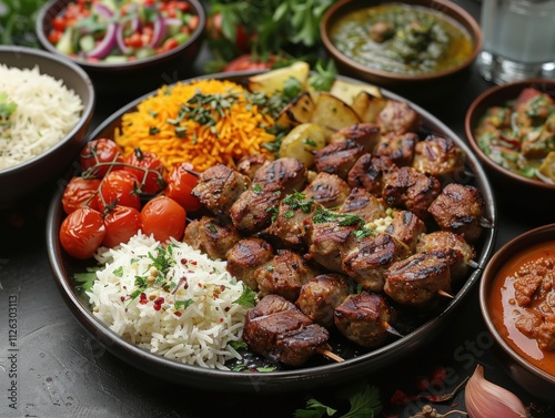 Delicious Iranian Kebabs Rice Stews Middle Eastern Cuisine