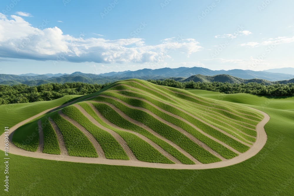 Fototapeta premium Geoscience Environmental Planning: Innovative Strategies for Successful Restoration Projects