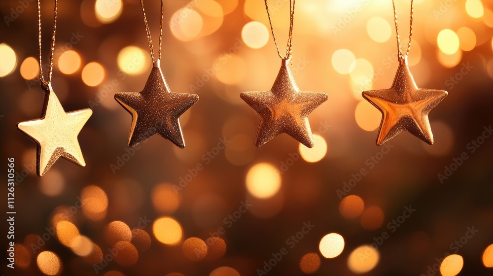 Golden falling stars streak through the sky, with shimmering bokeh lights blending seamlessly into a warm orange backdrop, creating a dreamy atmosphere. Golden falling stars streak through the sky, with shimmering bokeh lights blending seamlessly into a warm orange backdrop, creating a dreamy atmosphere.
