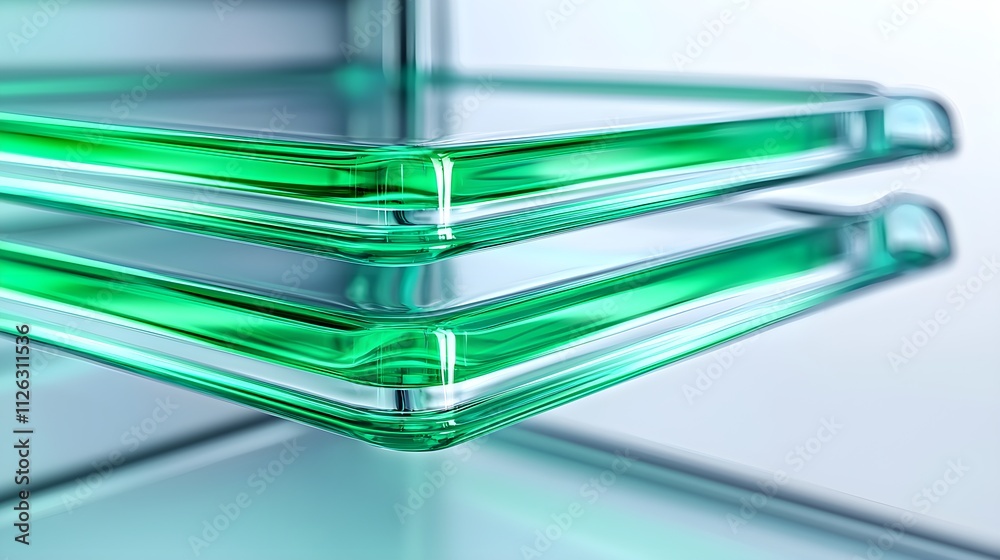 Close-up on refrigerator shelving, transparent glass details, no contents, isolated on pure white, premium quality, realistic lighting--style raw Close-up on refrigerator shelving, transparent glass details, no contents, isolated on pure white, premium quality, realistic lighting--style raw