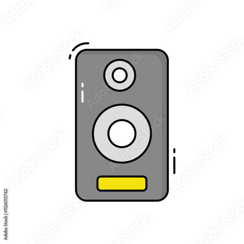 Speaker vector icon