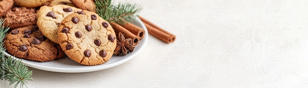 Festive cookies closeup cozy kitchen food photography seasonal vibes Festive cookies closeup cozy kitchen food photography seasonal vibes