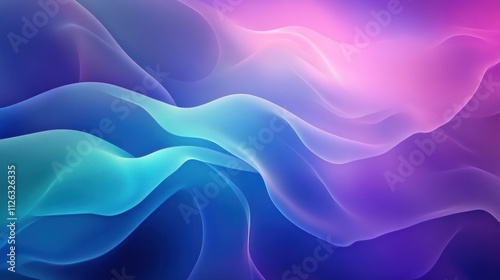 Wallpaper Mural Abstract Blue Purple Swirling Wave Background Design Torontodigital.ca