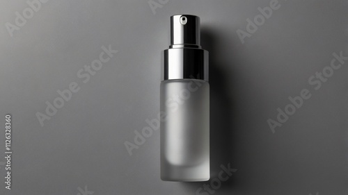 Grey Bottle Skincare Mockup