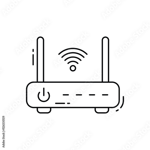 Router vector icon