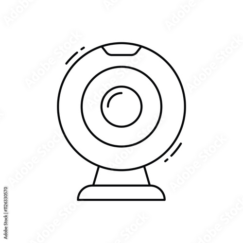 Webcam vector icon