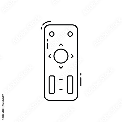 Remote control vector icon