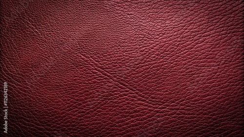 Natural Pebbled Maroon Leather Texture for Premium Fashion and Interior Applications