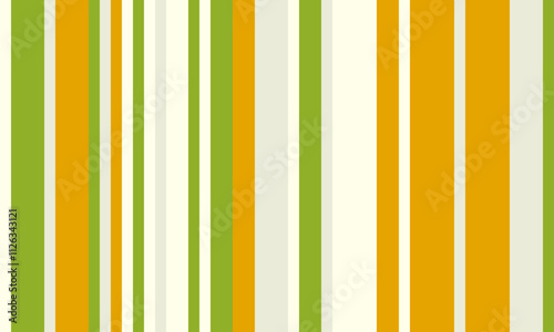 Pattern of vertical stripes, colorful thin and thick lines. Irregular stripe background, vector seamless texture. Abstract striped geometric design in bright colors.