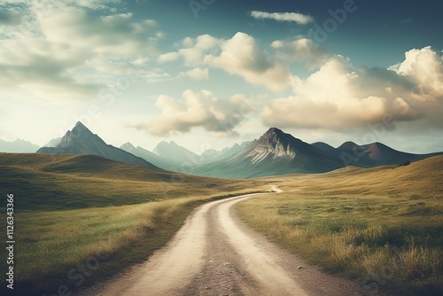 Col de l'Iseran landscape: french alps in Vanoise, Haut Savoie, France
 photo