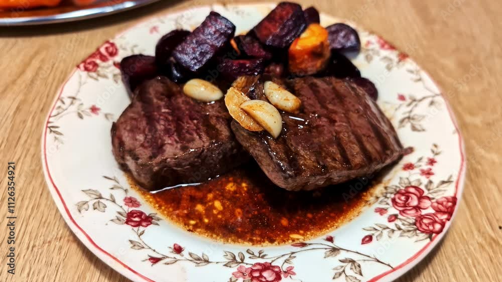 Beef steak medium rare well done cooked grill food plate, carnivore nutritious Beef steak medium rare well done cooked grill food plate, carnivore nutritious