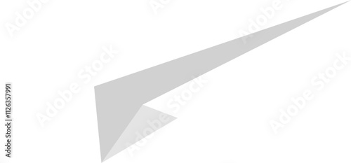 Paper airplane vector icon