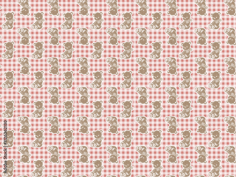 Christmas Teddy bear pattern Christmas Teddy bear pattern