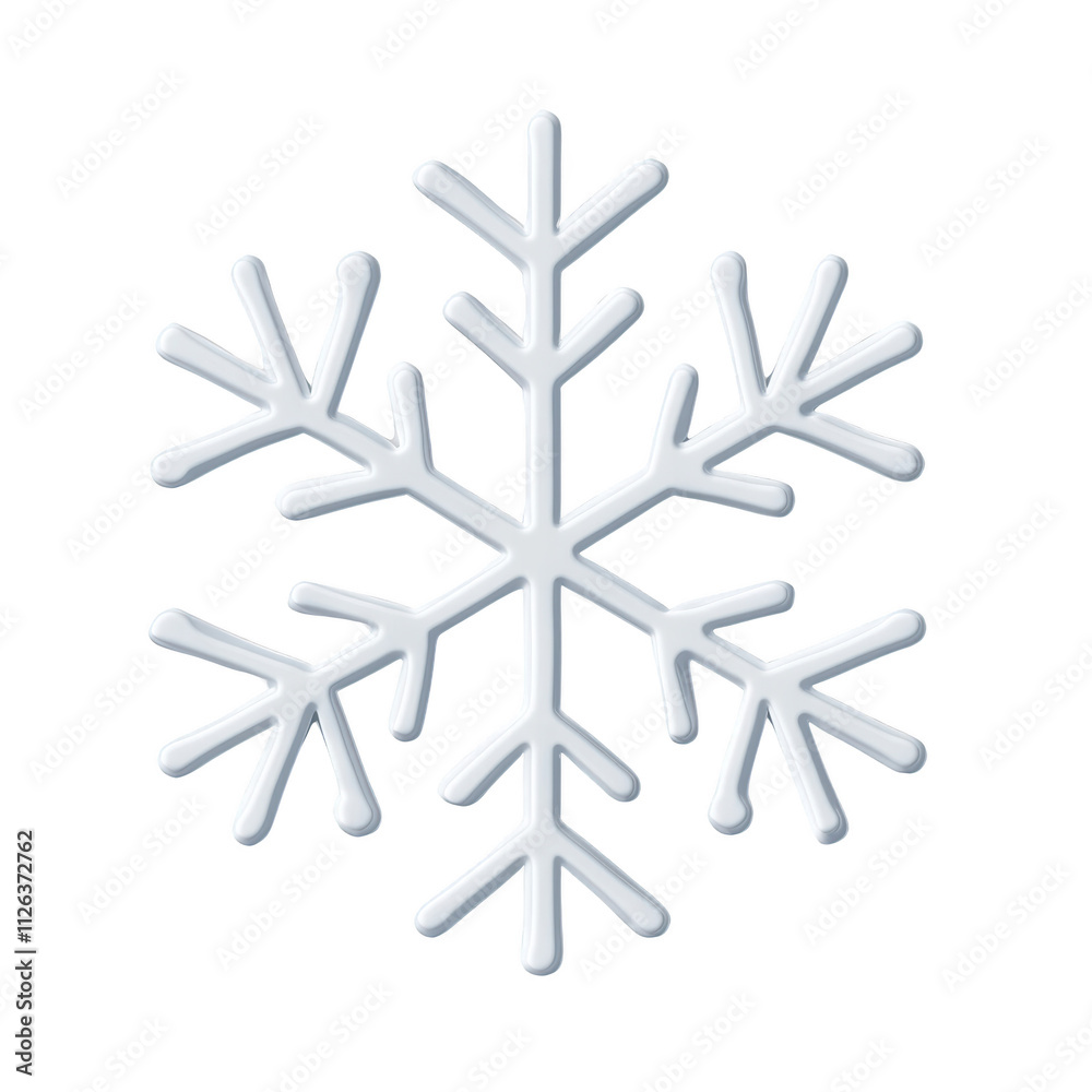 Delicate Snowflake: Intricate Symmetrical Patterns Delicate Snowflake: Intricate Symmetrical Patterns