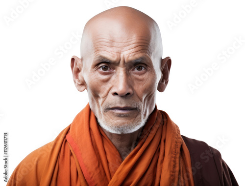 PNG Monk portrait adult photo.