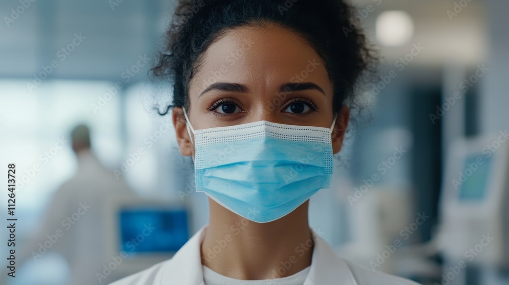 Doctor Demonstrating Proper Use of Personal Protective Equipment